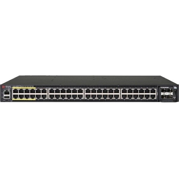 Ruckus 48X1Gbe Poe+ W/4X10Gbe Sfp+/2X40G Qsfp+ Uplinks 1X1000W Pwr 1Xfan ICX7450-48P-E